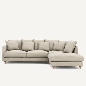 Katoenen en linnen hoekslaapbank, Lazare