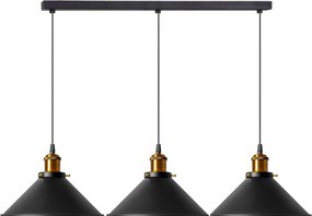 DAKLAMP PORTO ZWART 3CP