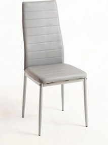 Set 4 Lauter Kunstlederen Stoelen