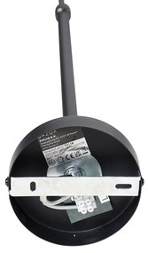 Smart hanglamp zwart 4-lichts incl. Wifi ST64 - Laser