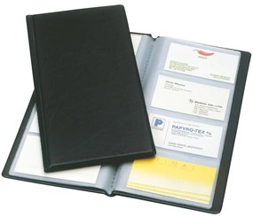 Esselte Visitekaartjesmap zwart
