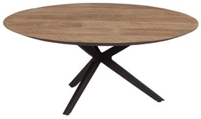 DTP Home Metropole Teakhouten Salontafel Rond - 90 X 90cm.