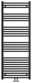 Sanivesk Lima Designradiator - 160x60cm - 793watt - 6-punt - zwart 2017490