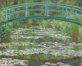 Claude Monet - Kunstdruk The Japanese Footbridge, 1899, (40 x 30 cm)