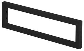 INK handdoekbeugel - 1.5x44.5x12cm - rechthoek - Staal zwart mat 1910071