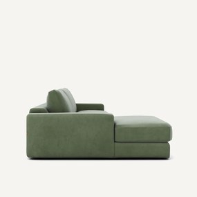 Hoekbank in fluweel, Skander