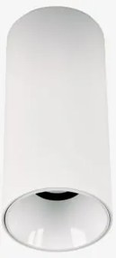 Orelva Ronde Led-opbouwplafondlamp Ø7,2 Cm In Aluminium Warm Wit 2700k & Wit & 38º & 11 W - Sklum