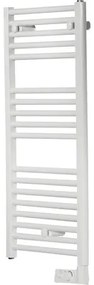 Badstuber Innsbruck elektrische handdoek radiator 137.5x48cm wit, 750Watt