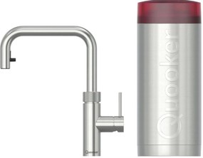 Quooker Flex Square met COMBI+ boiler 3-in-1 kokendwaterkraan RVS