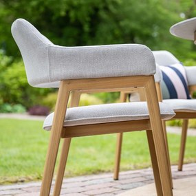Garden Impressions Alexia tuinstoel - light teak look - valley sand