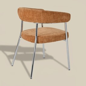 Retro Eetkamerstoel Chroom