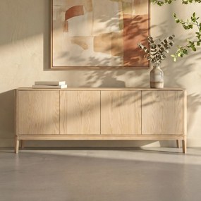 Groot Dressoir Licht Eiken - 200x40x75cm.
