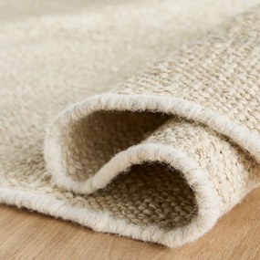 Handgeweven vloerkleed, voornamelijk hennep, Naki