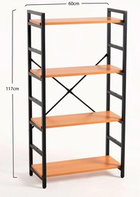 Boekenkast Karri 4 Planken