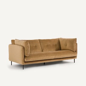 Compacte zetel in linnen fluweel, BOTERO