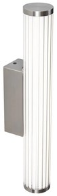 Retro wandlamp gunmetal 40cm incl. LED IP44 - Coco Retro IP44 Binnenverlichting Lamp