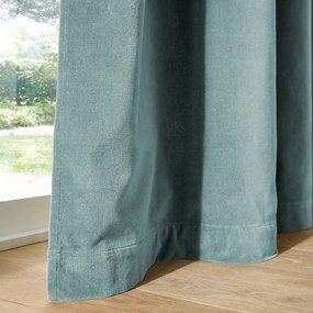 Gordijn in fluweel met oogjes Velvet