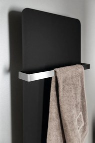 Sapho Tabella badkamerradiator 119x49cm 549W zwart mat