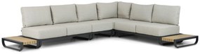 Hoek loungeset 6 personen Aluminium Grijs Lifestyle Garden Furniture Venice