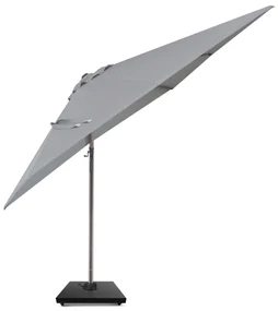 Zweefparasol  3x3m S2 Excellent (incl. voet + hoes) Grijs-antraciet Camello Luna