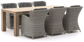 Intenso Milano/ROUGH-X 240cm dining tuinset 7-delig