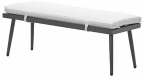 Garden Impressions Tineo sportbank 120x40 cm - donker grijs