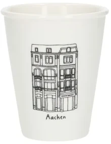 Gevel mok, Aken, porselein, 200 ml