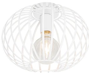 Design plafondlamp wit 30 cm - Johanna