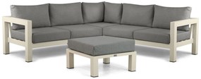Hoek loungeset 5 personen Aluminium Taupe Lifestyle Garden Furniture Luca