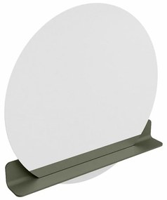 Mondiaz Spot spiegel rond Ø90cm met planchet army