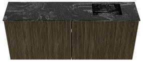 Mondiaz Joya DLux 100cm toiletmeubel shadow met wastafel faye rechts 1 kraangat lava