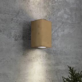Big Levi Up&Down Muurlamp Messing
