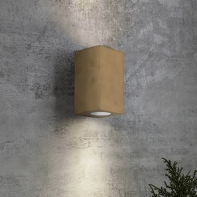 Big Levi Up en Down Muurlamp Messing