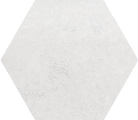 Jabo Midtown White hexagon vloertegel 15x17cm