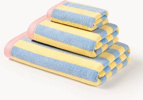 Gestreepte handdoekenset Alva, in verschillende setgroottes