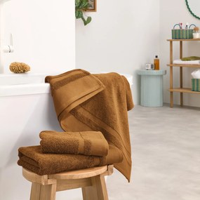 Handdoek in gekamd katoen 600g/m2, Kheops