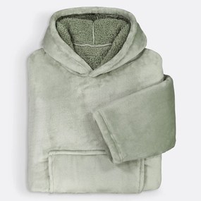 Plaid fleece sweater maat S/M, Javi