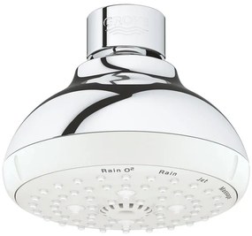 GROHE Tempesta 100 Hoofddouche - 10cm - 4 straalsoorten - chroom/wit 27606001