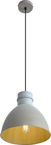 Smart hanglamp grijs 30 cm incl. wifi A60 lichtbron - Dory
