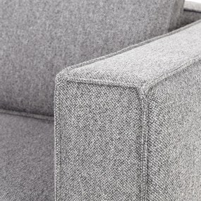Hoekbank Grijs Boucle Hoek Links