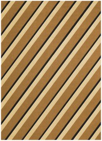 Handgetuft wollen vloerkleed Tekla Diagonal