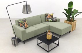 Boavista/Toronto loungebank chaise longue - Heritage leaf - 3-delig - links
