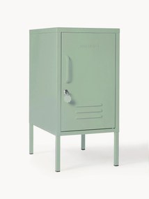 Metalen nachtkastje The Shorty, met opening aan de linker- of rechterkant