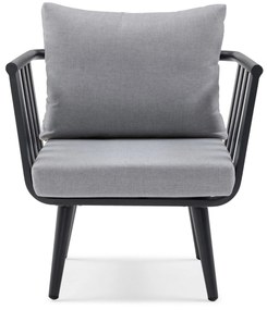 Stoel en Bank Loungeset 5 personen Aluminium Grijs  De Laan Projects