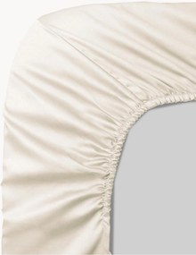 Boxspring hoeslaken Ava, katoensatijn, H 50 cm