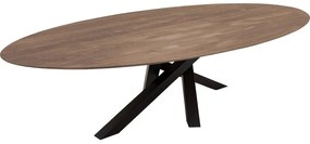 Goossens Excellent Eettafel Mente, Ovaal 280 x 130 cm