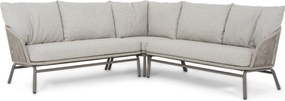 Hoek loungeset 5 personen Rope Taupe  Coco Livo