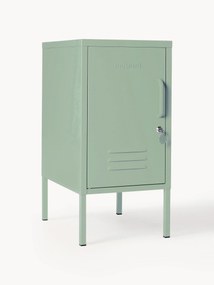 Metalen nachtkastje The Shorty, met opening aan de linker- of rechterkant