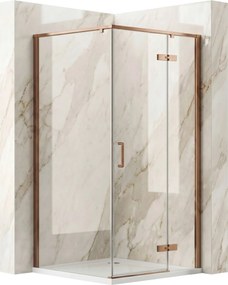 Douchecabine Rea Bruno 90x90 Brush Copper