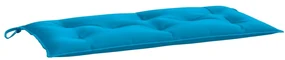 vidaXL Tuinbankkussen 100x50x7 cm stof lichtblauw